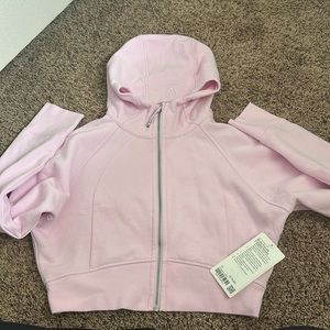 NWT Lululemon Scuba Full Zip Cropped Hoodie
